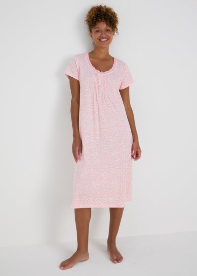 Pink Spot Print Nightie