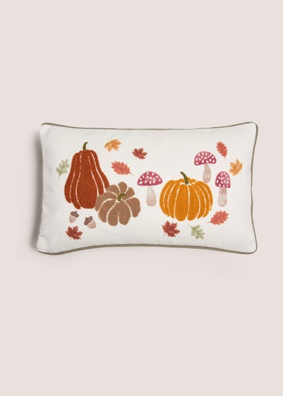 Tufted Pumpkin Cushion (30cm x 50cm)