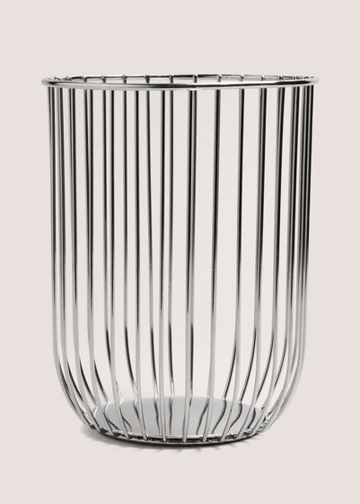 Chrome Utensil Pot (20cm x 15cm)