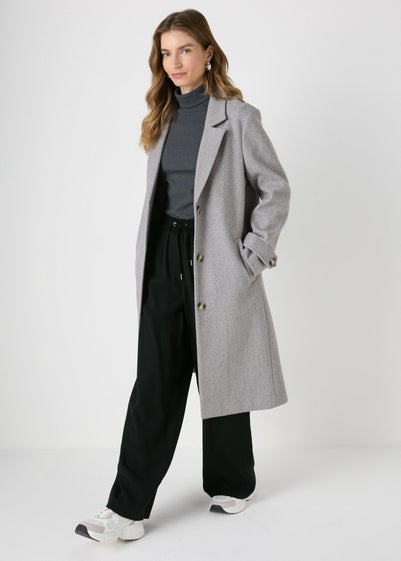 Grey Marl Coat