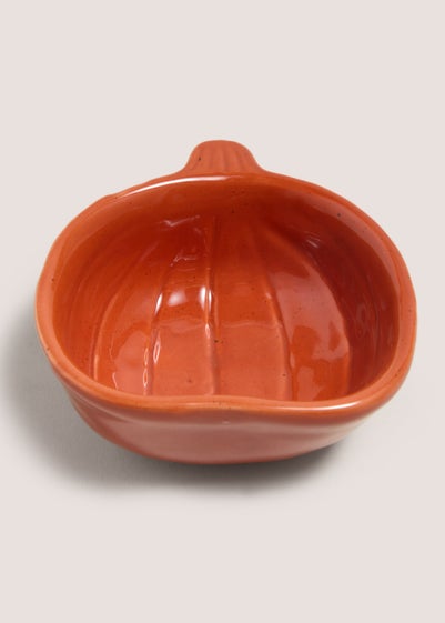 Orange Pumpkin Nibble Bowl