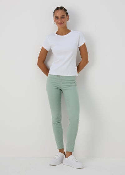 April Green Skinny Jeans