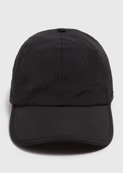 Black Running Cap