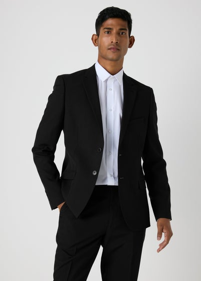 Taylor & Wright Panama Black Skinny Suit Jacket