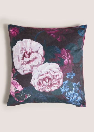 Pink Floral Cushion (43cm x 43cm)