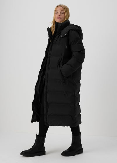 Black Long Padded Coat