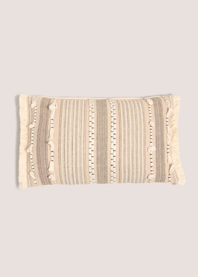 Cream Cabana Textured Cushion