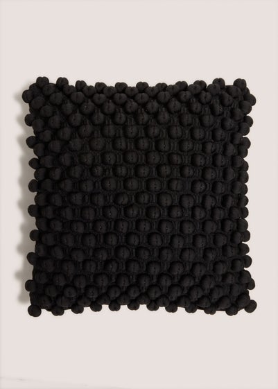 Black Bobble Cushion