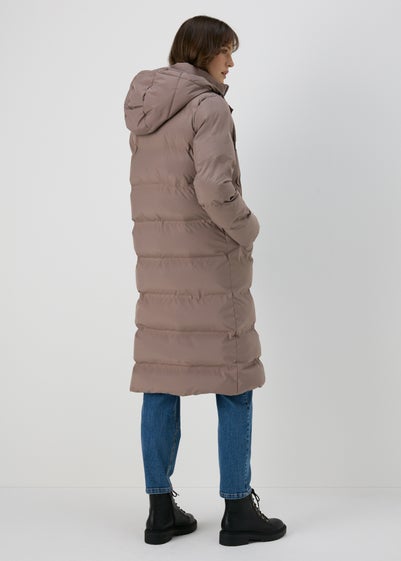 Brown Long Padded Coat