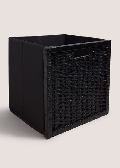 Black Woven Foldable Box