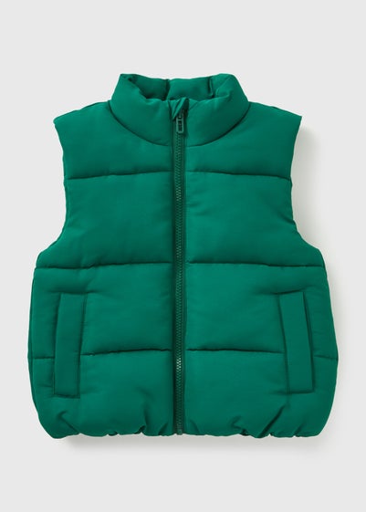 Boys Green Gilet (1-7yrs)