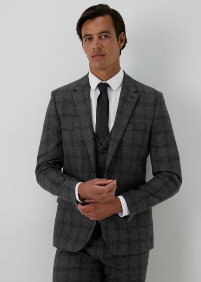 Taylor & Wright Charcoal Blenheim Slim Fit Suit Jacket