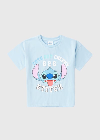 Disney Kids Blue Stitch T-Shirt ( 1-7yrs)