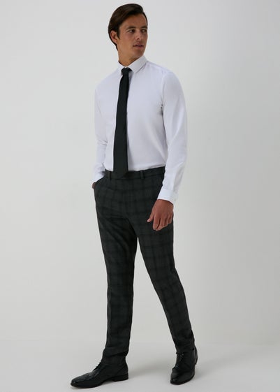 Taylor & Wright Charcoal Blenheim Slim Fit Trousers