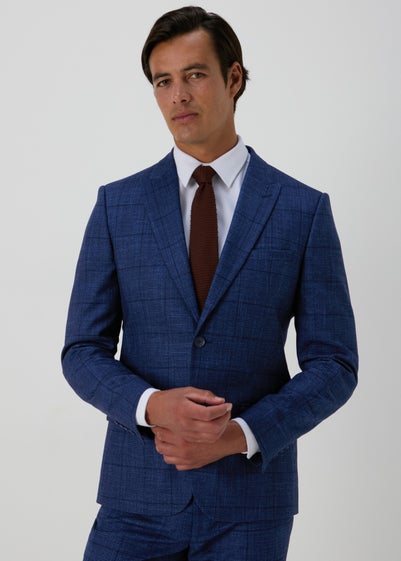 Taylor & Wright Navy Chatsworth Slim Fit Suit Jacket