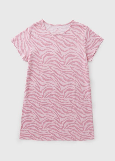 Pink Animal Print Nightie