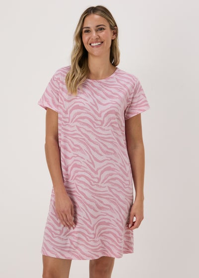 Pink Animal Print Nightie