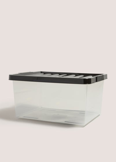 Black Lid Storage Box