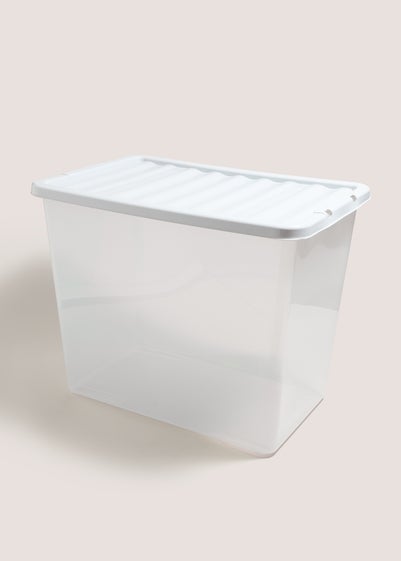 Grey Lid Storage Box (80 Litres)