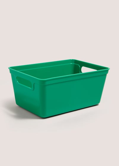 Green Small Storage Tray (25cm x16.5cm x11.5cm)