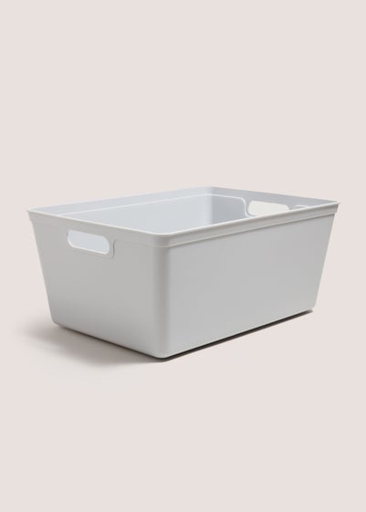 Grey Large Storage Tray