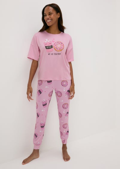 Pink Donut Pyjama Set