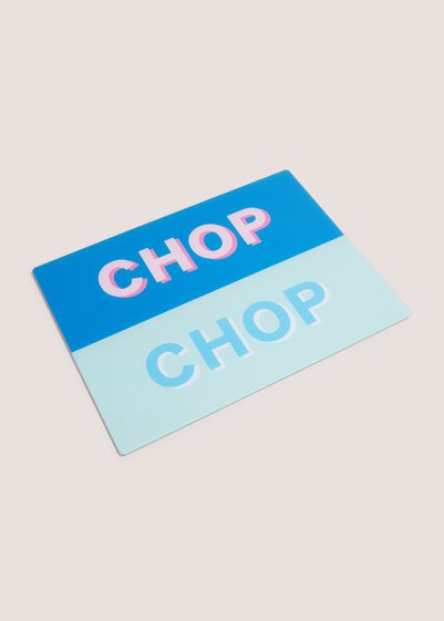 Blue CHOP Chopping Board (40cmx30cm)