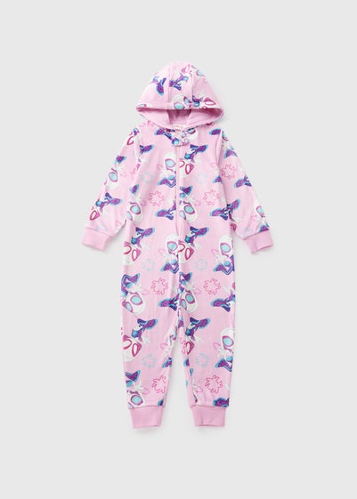 Marvel Kids Pink Ghost Spider Onesie (1-7yrs)