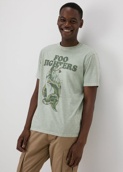 Khaki Foo Fighters T-Shirt