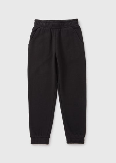 Girls Black Jogging Bottoms (7-15yrs)