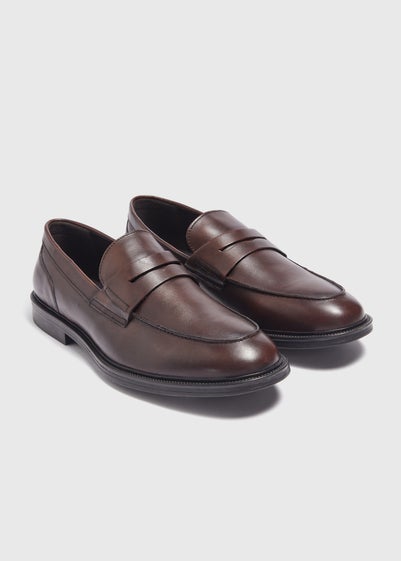 Taylor & Wright Brown Leather Loafer