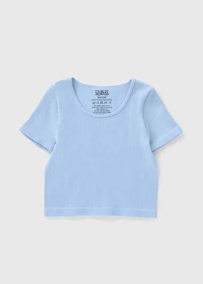 Blue Seamless Top (7-15yrs)