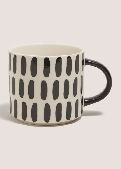 Monochrome Dash Mug