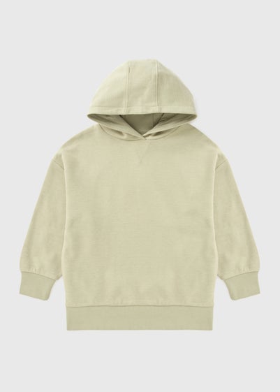 Girls Green Oversized Hoodie (7-15yrs)