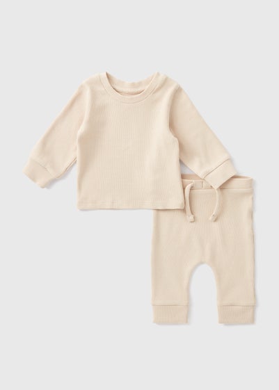 Baby Cream Top & Legging Set (Newborn-23mths)