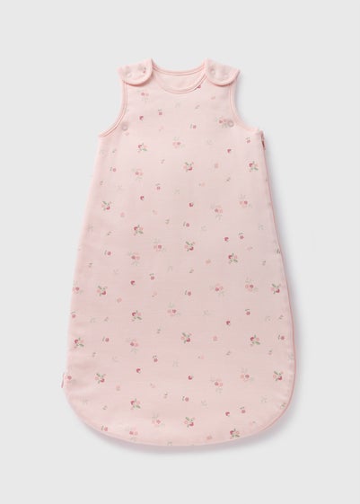 Baby Pink Floral Sleeping Bag (Newborn-18mths)