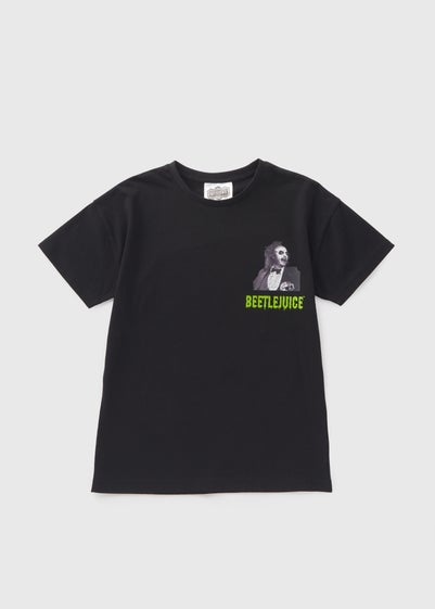 Beetlejuice Boys Black T-Shirt (7-13yrs)