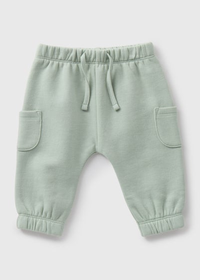 Baby Green Cargo Jogging Bottoms (Newborn-23mths)