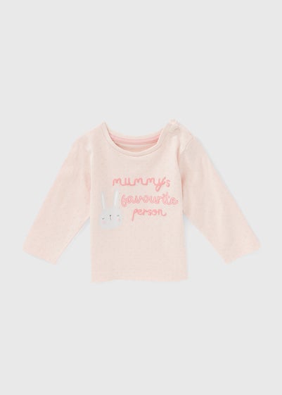 Baby Pink Mummy T-Shirt (Newborn-23mths)