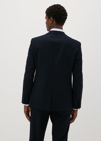 Taylor & Wright Navy Textured Dunham Suit Jacket