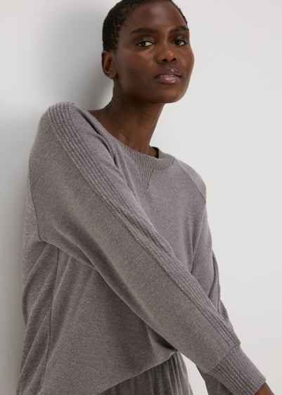 Charcoal Lounge Pyjama Top