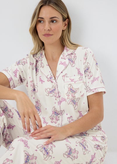 Stitch Angel Fleece Pyjama Set