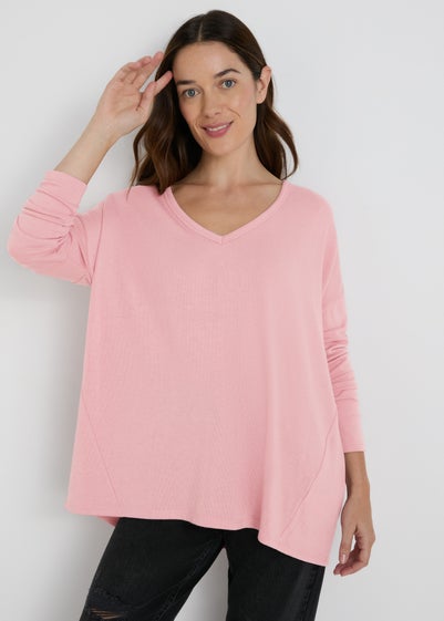 Pink Longline Top