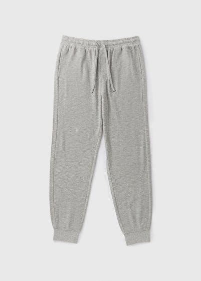 Grey Textured Pyjama Bottoms