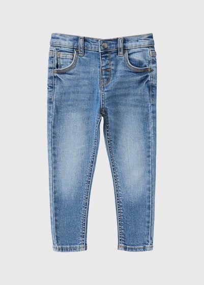 Boys Blue Light Wash Skinny Jeans (1-7yrs)