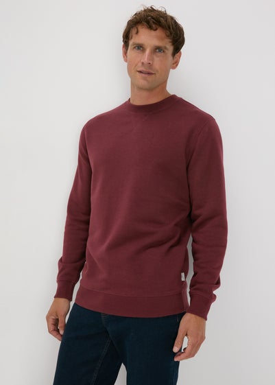 Burgundy Crewneck Sweatshirt