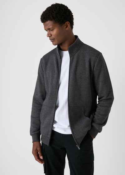 Grey Grindle Zip Up Jacket