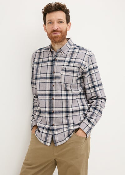 Lincoln Grey Grindle Check Shirt