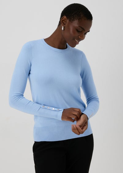 Et Vous Blue Gauge Jumper