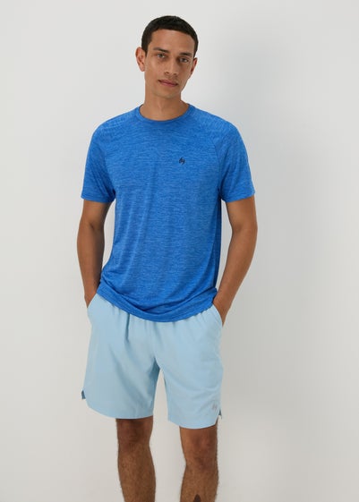 Souluxe Blue Two Tone T-Shirt